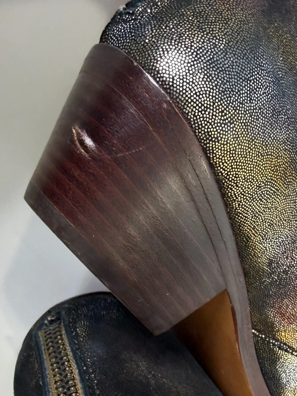 Modern Vice Jasper Metallic Boots 8